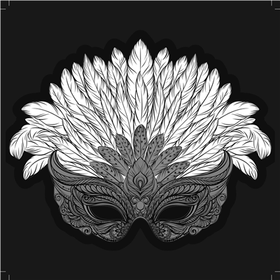 Mardi Gras Mask